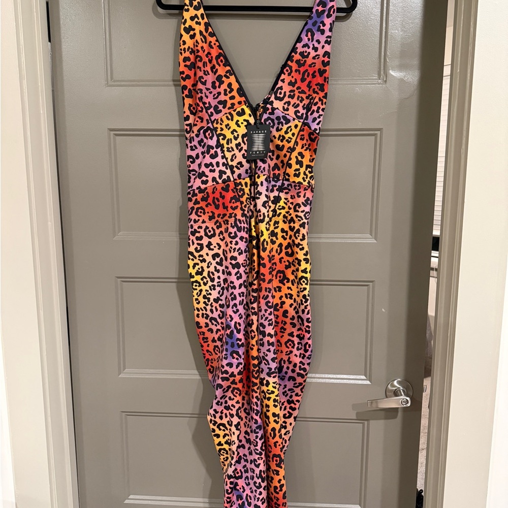 Savage X Fenty Colorful Print Jumpsuit